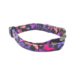 Pet Glam Collar Purple Fly, Medium - Animeal
