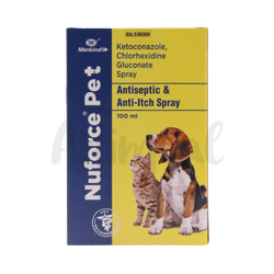 Pet Mankind Nuforce Pet Spray for Dogs and Cats, 100ml - Animeal