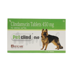 Petclind 450 Tablet for Dogs and Cats, 10 Tablets - Animeal