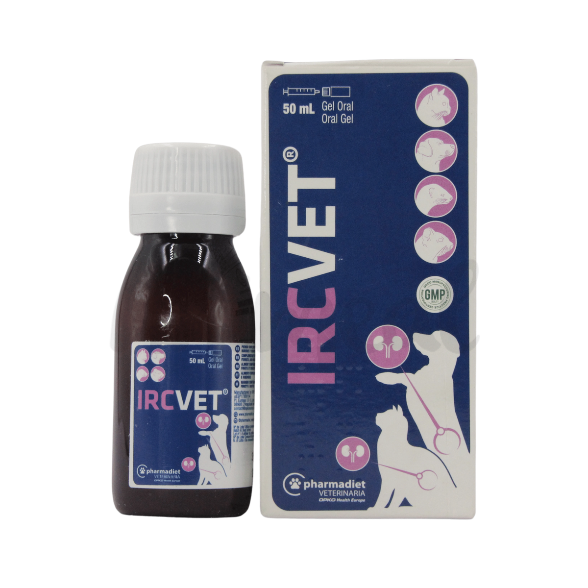 Pharmadiet Ircvet Gel for Dogs and Cats, 50ml - Animeal