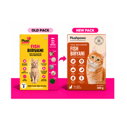 Plushpaws Fish Biryani With Collagen Wet Dog Food, 300g - Animeal