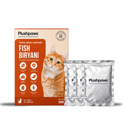 Plushpaws Fish Biryani With Collagen Wet Dog Food, 300g - Animeal