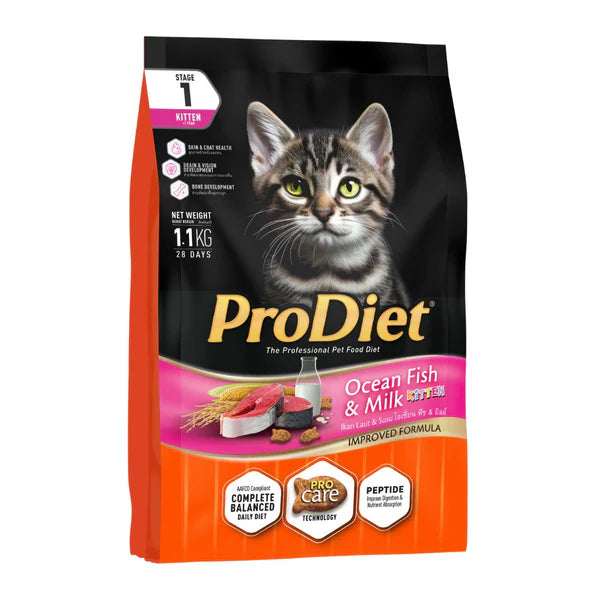 Prodiet Kitten Ocean Fish Dry Food [3kg] - Animeal