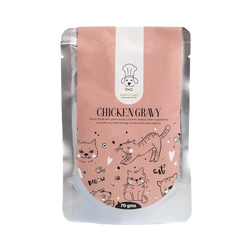 Puppy Chef Chicken Gravy Wet Cat Food, 70g - Animeal