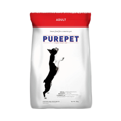 Purepet Adult Chicken and Vegetables Dry Dog Food, 8.5kg - Animeal