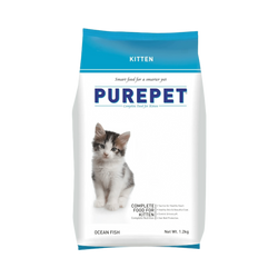 Purepet Kitten Dry Cat Food, 1.2kg - Animeal