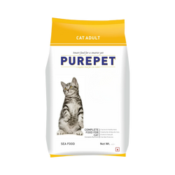 Purepet Seafood Dry Cat Food, 1.2kg - Animeal