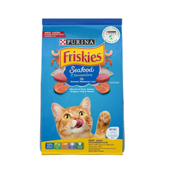 Purina Friskies Adult Seafood Sensations Dry Cat Food, 2.8kg - Animeal