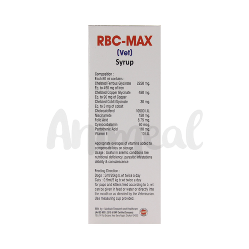 RBC MAX SYRUP - Animeal
