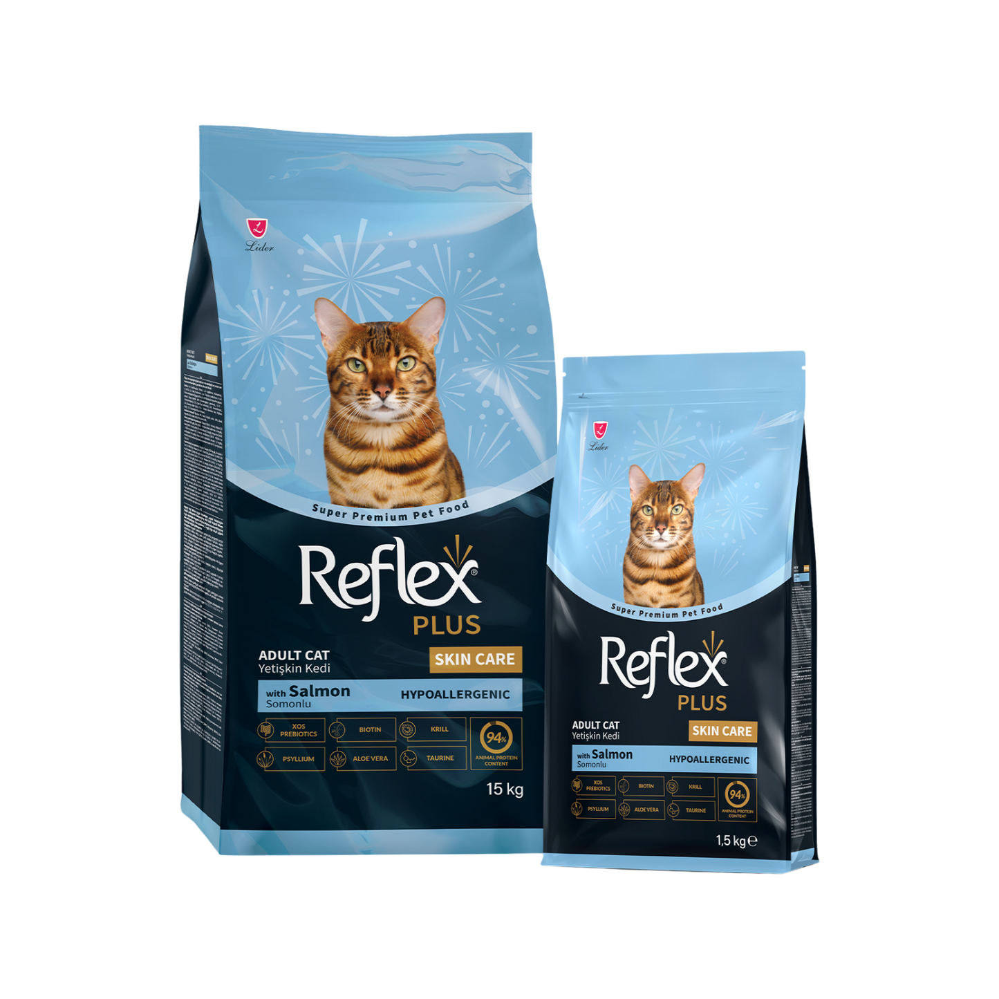 REFLEX CAT ADULT SKIN CARE WITH SALMON DRY FOOD - Animeal