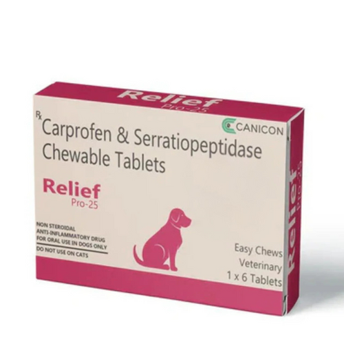 RELIEF PRO 25MG TABLET - Animeal