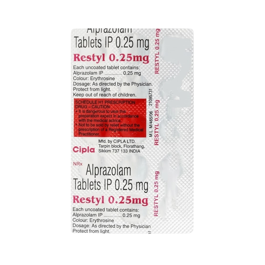 RESTYL 0.25 TAB [15 TABS] - Animeal