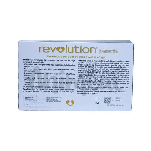 REVOLUTION (20-40KG) DOG SPOT ON - Animeal