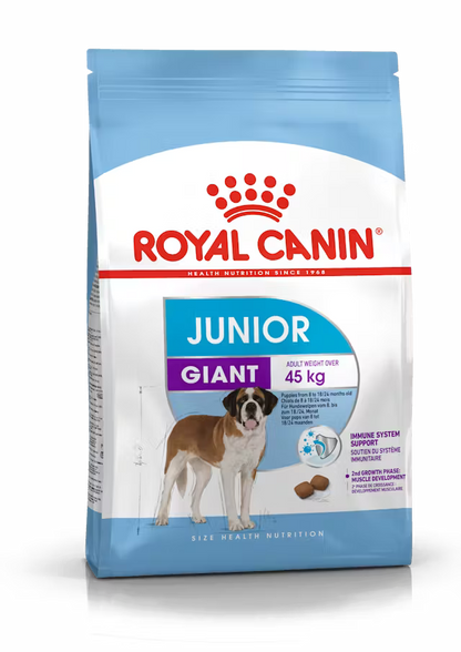 ROYAL CANIN GIANT JUNIOR DRY FOOD [15 KG] - Animeal