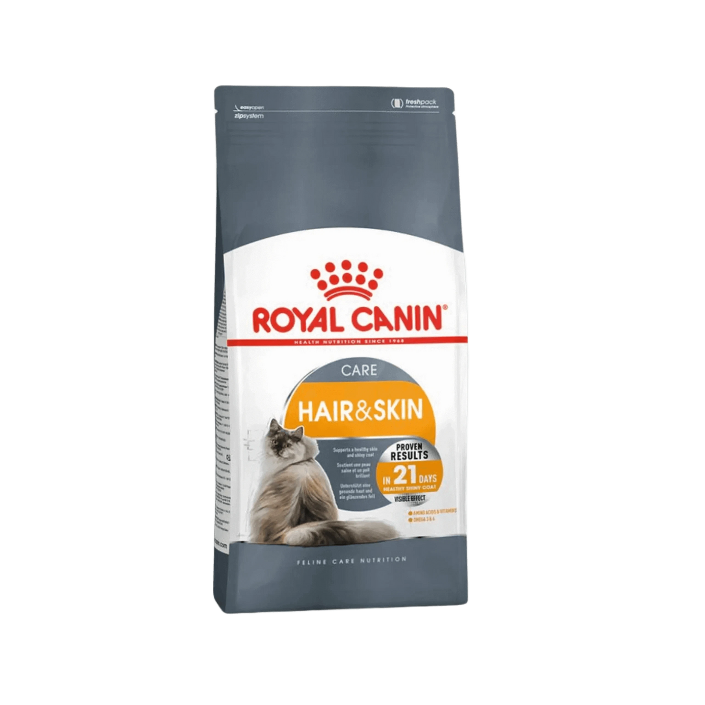 ROYAL CANIN HAIR & SKIN CAT DRY FOOD [2 KG] - Animeal