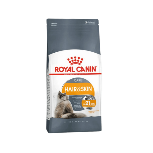 ROYAL CANIN HAIR & SKIN CAT DRY FOOD [2 KG] - Animeal
