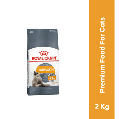 ROYAL CANIN HAIR & SKIN CAT DRY FOOD [2 KG] - Animeal