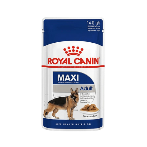 ROYAL CANIN MAXI ADULT GRAVY [140 GM] - Animeal