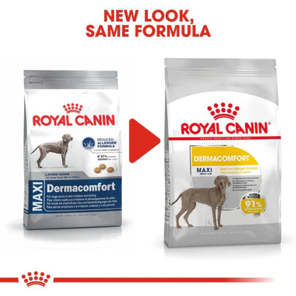 ROYAL CANIN MAXI DERMACOMFORT DOG DRY FOOD 3KG - Animeal