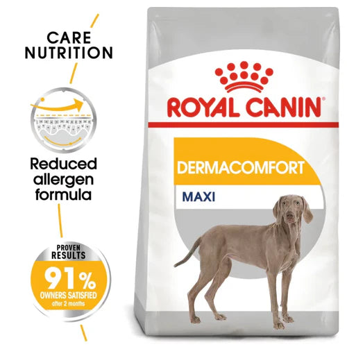 ROYAL CANIN MAXI DERMACOMFORT DOG DRY FOOD 3KG - Animeal