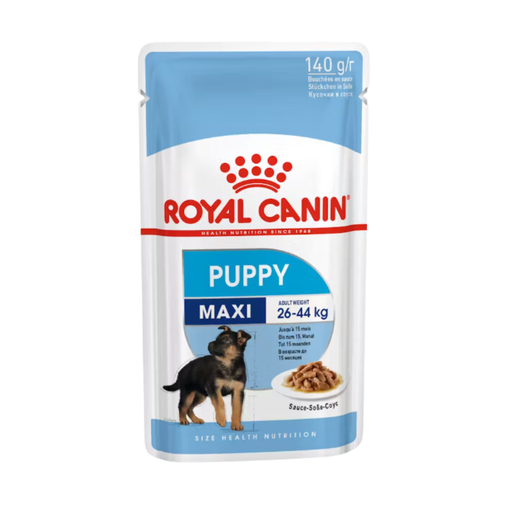 ROYAL CANIN MAXI PUPPY GRAVY [10 PC - 140 GM] - Animeal