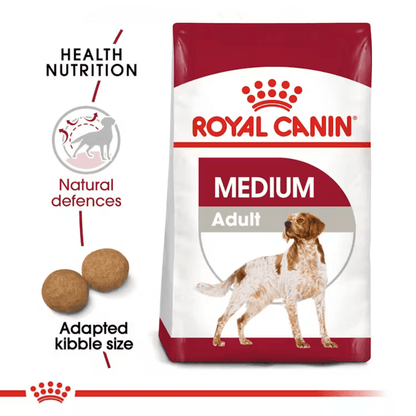 ROYAL CANIN MEDIUM ADULT DRY FOOD [10 KG] - Animeal