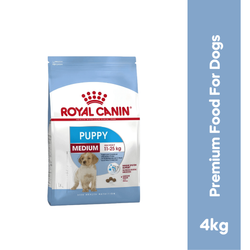 ROYAL CANIN MEDIUM PUPPY DRY FOOD [4 KG] - Animeal