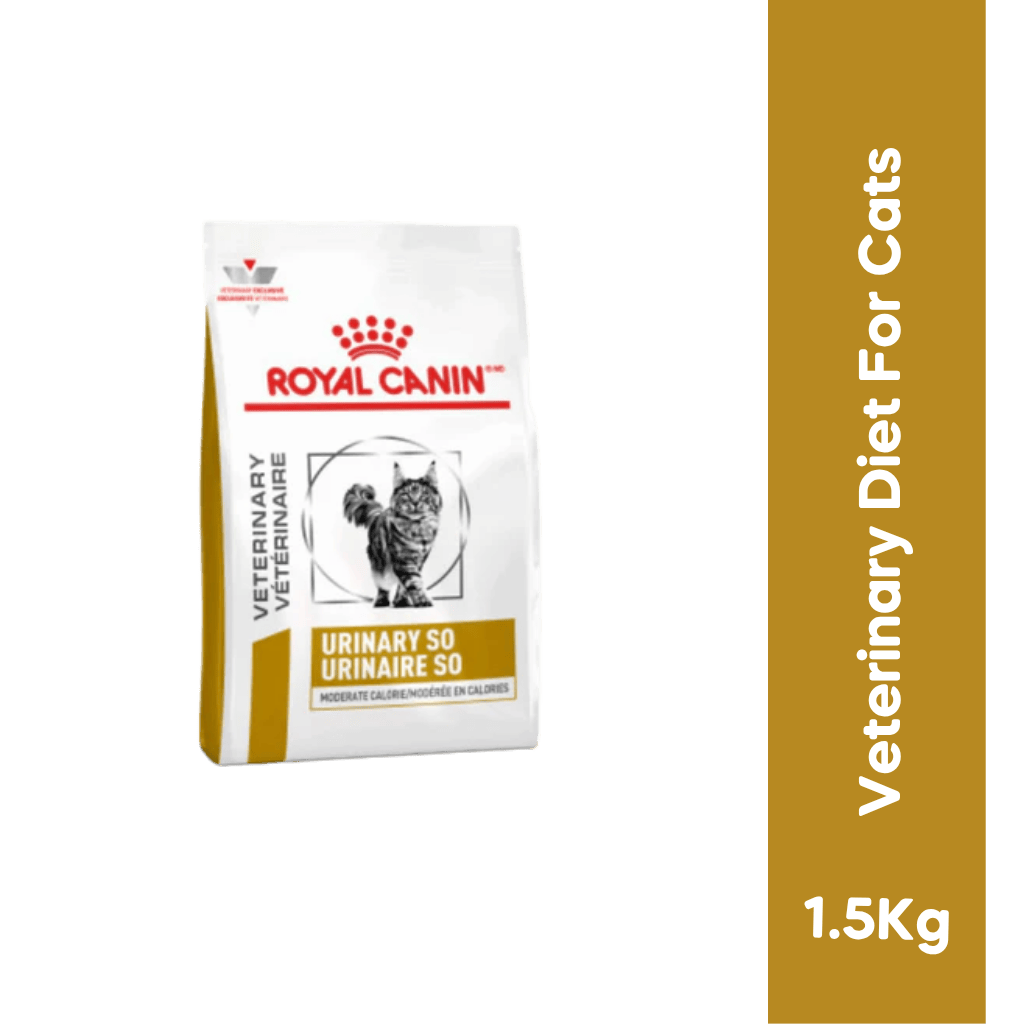 ROYAL CANIN URINARY S/O MOD CAL CAT DRY FOOD [1.5 KG] - Animeal