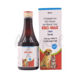 Rbc Max Syrup for Dogs and Cats, 200ml - Animeal