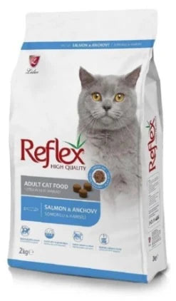 Reflex Cat Adult Salmon & Anchovy Dry Food [2kg] - Animeal