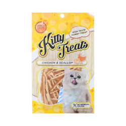 Rena's Recipe Kitty Treats Chicken with Scallop 30g - Animeal