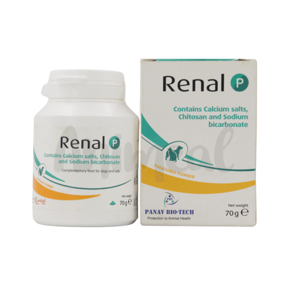 Renal-P Powder for Dogs and Cats, 70g - Animeal