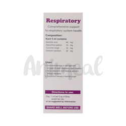 Respiratory Pet Syrup, 100ml - Animeal