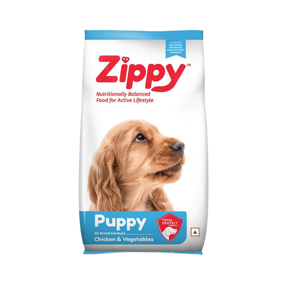 Rossari Zippy Puppy Chicken and Vegetables Dry Dog Food, 1.2kg - Animeal