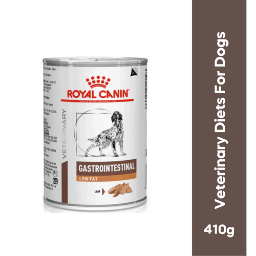 Royal Canin Gastrointestinal Low Fat Wet Dog Food, 410g Can - Animeal