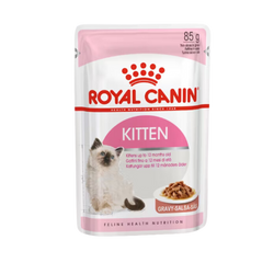 Royal Canin Kitten Instinctive in Gravy Wet Cat Food, 85g - Animeal