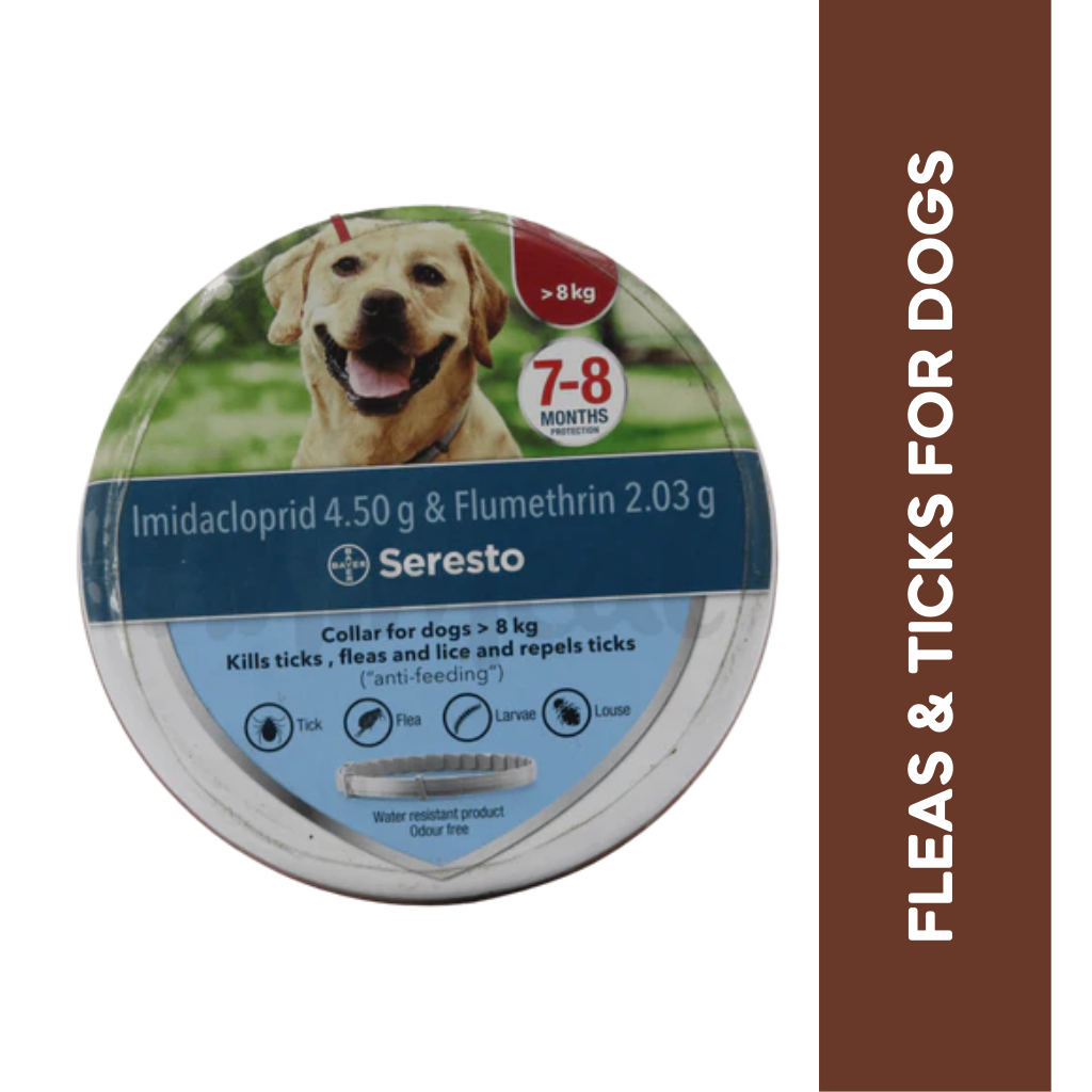 SERESTO COLLAR (MORE THAN 8KG ) - Animeal