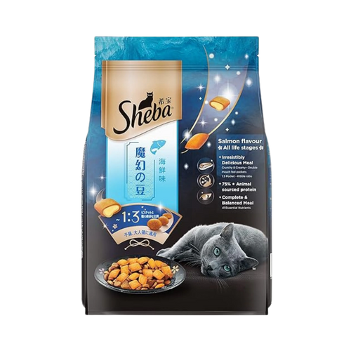 SHEBA KITTEN & ADULT SALMON DRY FOOD (S) - Animeal