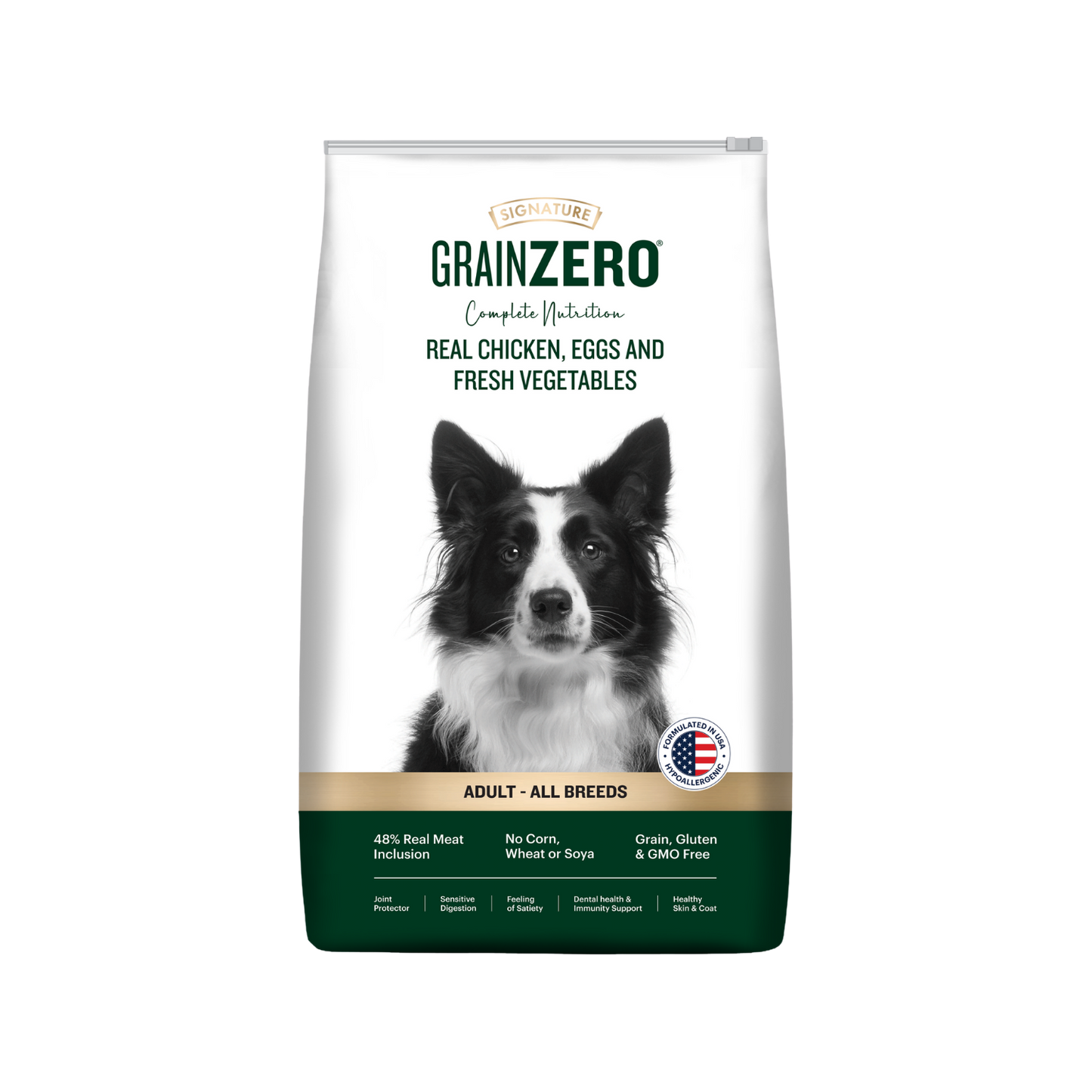 SIGNATURE ADULT GRAIN ZERO DOG DRY FOOD (L) - Animeal