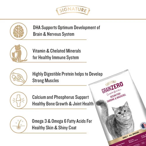 SIGNATURE CAT ADULT DRY FOOD [7 KG] - Animeal