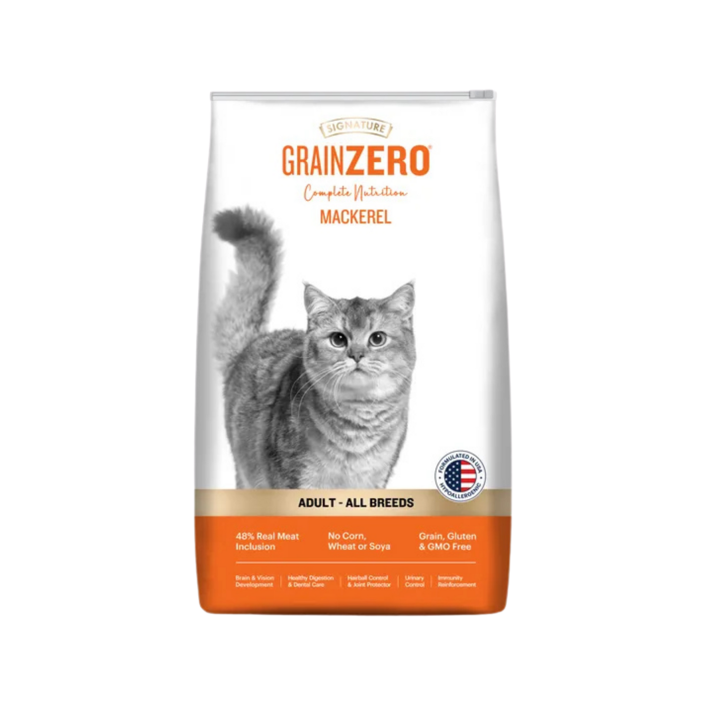 SIGNATURE CAT ADULT MACKEREL DRY FOOD - Animeal