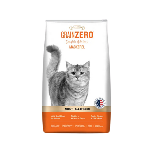SIGNATURE CAT ADULT MACKEREL DRY FOOD - Animeal