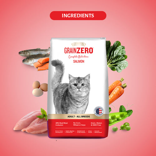 SIGNATURE CAT ADULT SALMON DRY FOOD [1.2KG] - Animeal