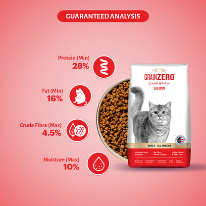 SIGNATURE CAT ADULT SALMON DRY FOOD [1.2KG] - Animeal