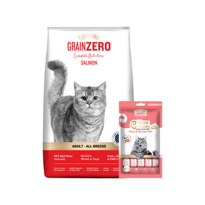 SIGNATURE CAT ADULT SALMON DRY FOOD [1.2KG] - Animeal