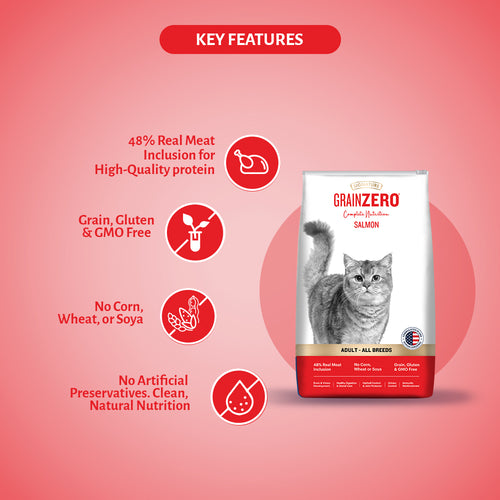 SIGNATURE CAT ADULT SALMON DRY FOOD [1.2KG] - Animeal