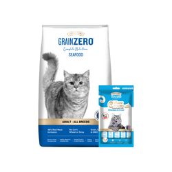 SIGNATURE CAT ADULT SEAFOOD DRY FOOD [1.2KG] - Animeal