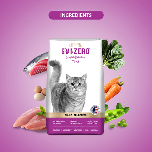 SIGNATURE CAT ADULT TUNA DRY FOOD [1.2KG] - Animeal