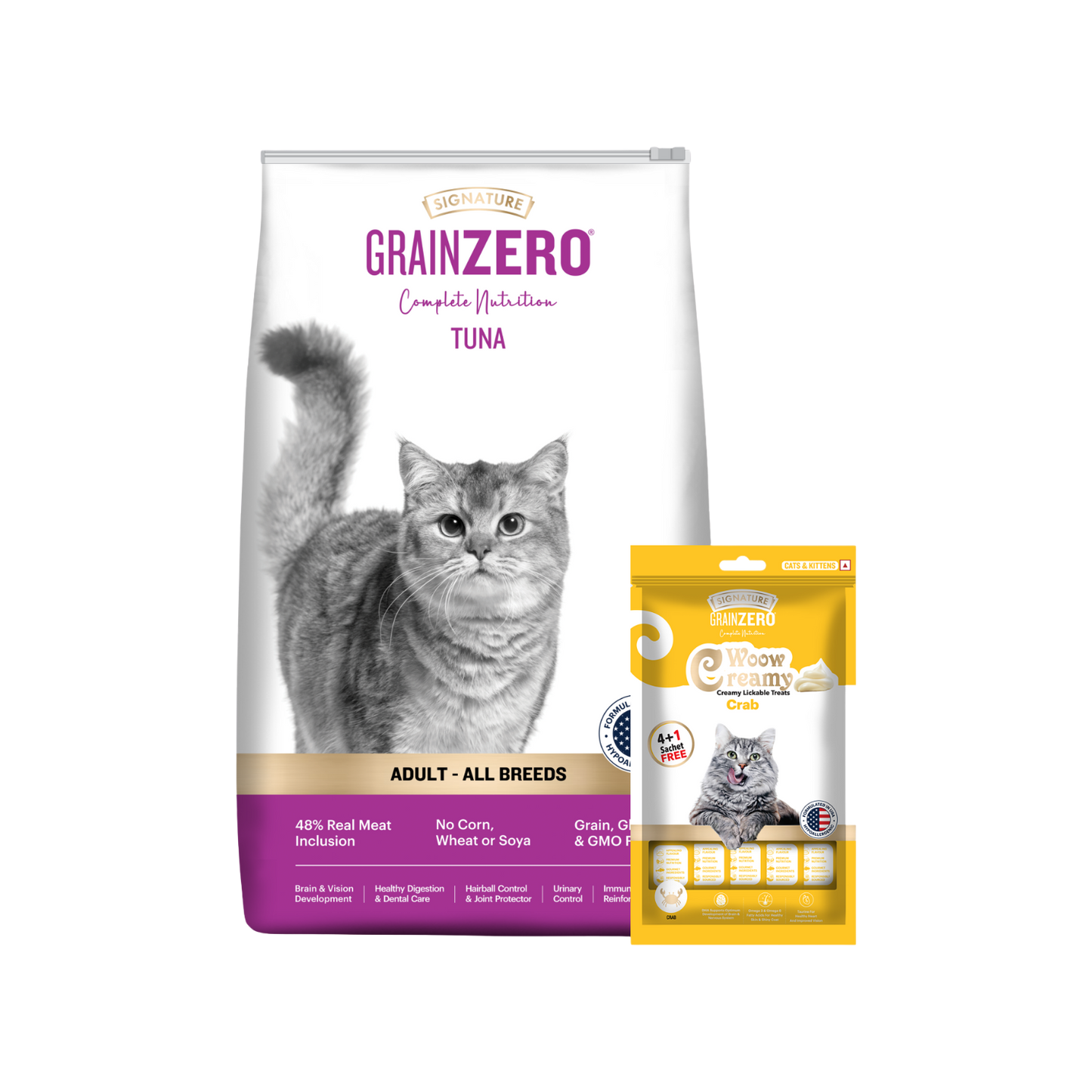 SIGNATURE CAT ADULT TUNA DRY FOOD [1.2KG] - Animeal