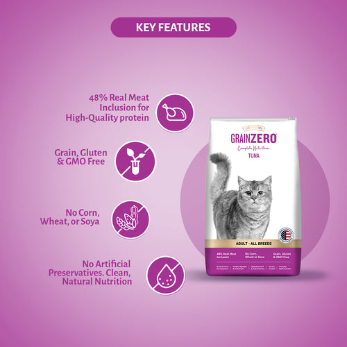 SIGNATURE CAT ADULT TUNA DRY FOOD [1.2KG] - Animeal